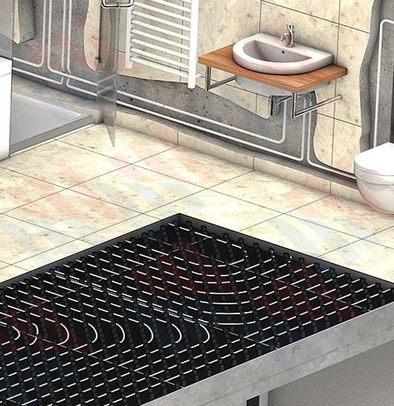 地暖墻面輻射供熱