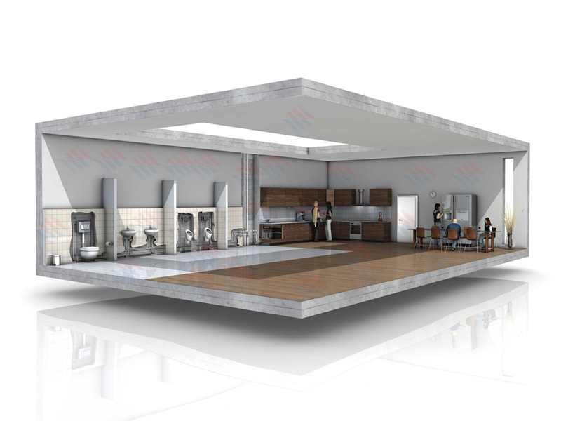 地暖墻面輻射供熱